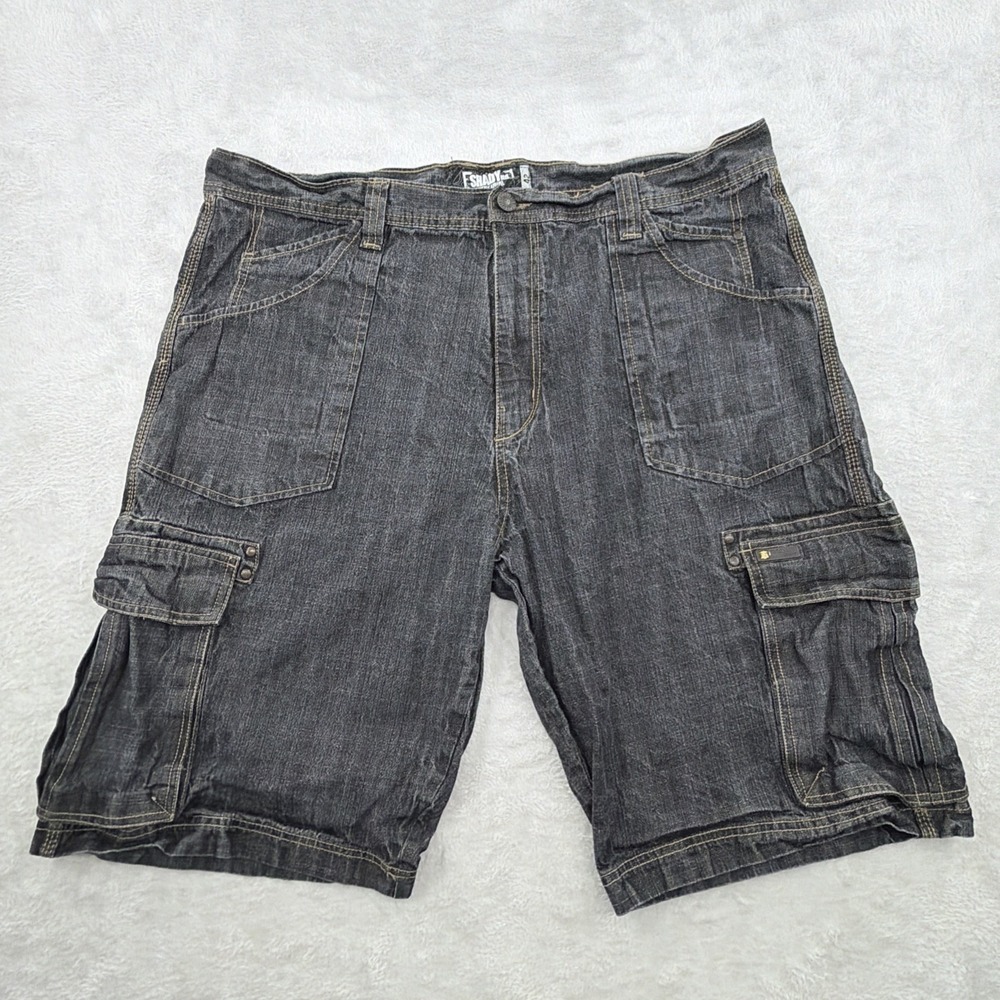 Vintage Y2K Shady Ltd Jean Shorts Jorts Eminem Rap Hip Hop South Pole 42x13 VTG
